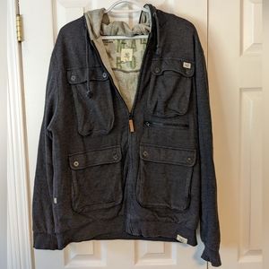 COPY - Ten Tree Zip-Up Hoodie Cargo Pocket